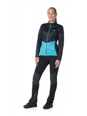 Дамски функционален суичър KILPI TEAM FLEECE-W SL0201KI СВЕТЛО СИНЬО