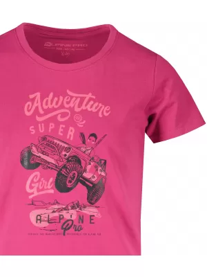 T -shirt ALPINE PRO BETO KTSY404 FUCHSIA