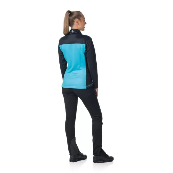  Дамски функционален суичър KILPI TEAM FLEECE-W SL0201KI СВЕТЛО СИНЬО 