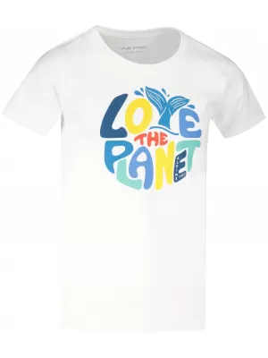 T -shirt ALPINE PRO WORLDO KTSY411 БЯЛ
