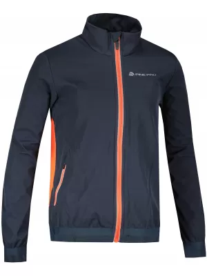 Бебешкото яке Softshell ALPINE PRO TYCHO KJCY251 ТЪМНО СИНЬО/ЧЕРНО