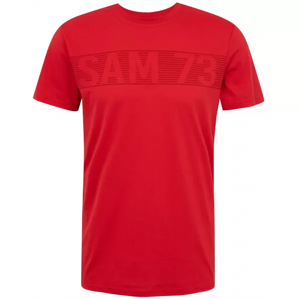  Мъжка тениска SAM 73 BARRY MT 811 ЧЕРВЕНО 