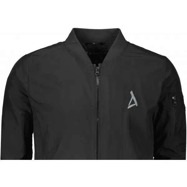  Мъжко бомбър яке ALTISPORT BYB/ALM002BY045 ЧЕРНО И СРЕБРИСТО 