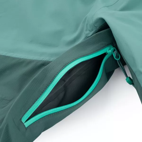  Дамско яке KILPI METRIX-W SL0101KI ТЪМНО ЗЕЛЕНО 