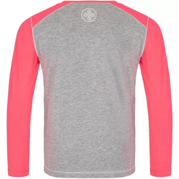  Тениска за момиче с дълъг ръкав KILPI SONIER-JG SJ0351KI СВЕТЛО СИВО 