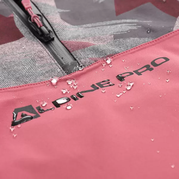  Яке ALPINE PRO GIBBO KJCY250 БУРГУНДИЯ 