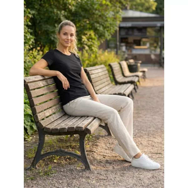  Дамска тениска ALTISPORT PUSTA LTSY947 ЧЕРЕН 