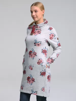 Рокля LOAP EBUNKA CLW22147 СИВО