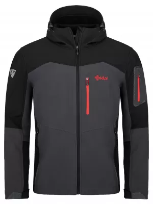 Мъжко софтшел яке KILPI PRESENA-M SM0125KI ТЪМНО СИВО