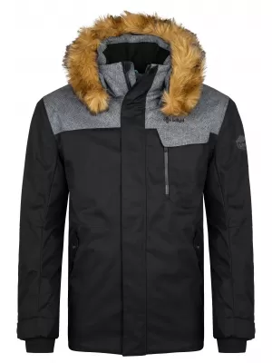Мъжко зимно яке KILPI ALPHA-M SM0127KI ЧЕРЕН