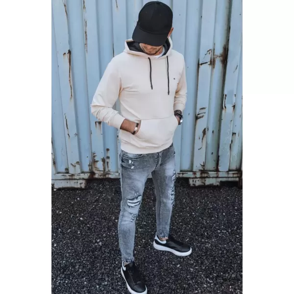  Мъжки суичър DSTREET BX5390 БЕЖОВО 