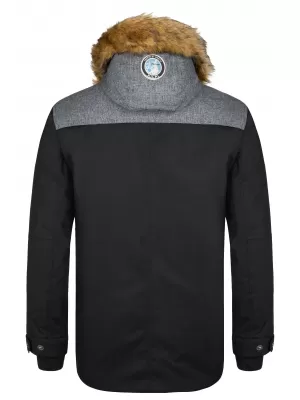 Мъжко зимно яке KILPI ALPHA-M SM0127KI ЧЕРЕН