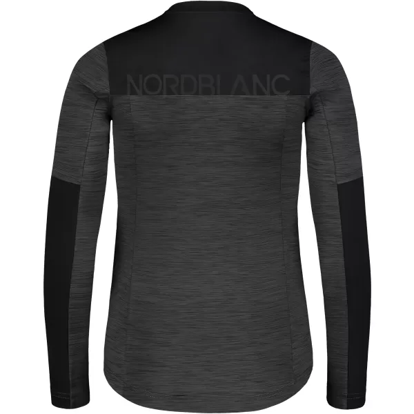  Дамска функционална тениска NORDBLANC VIVACIOUS NBSFL7648 СИВ МЕЛАНЖ 