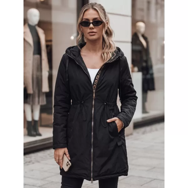  Палто DSTREET TY3233 ЧЕРНО 