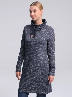 Рокля LOAP EBUNKA CLW22147 СИНЬО