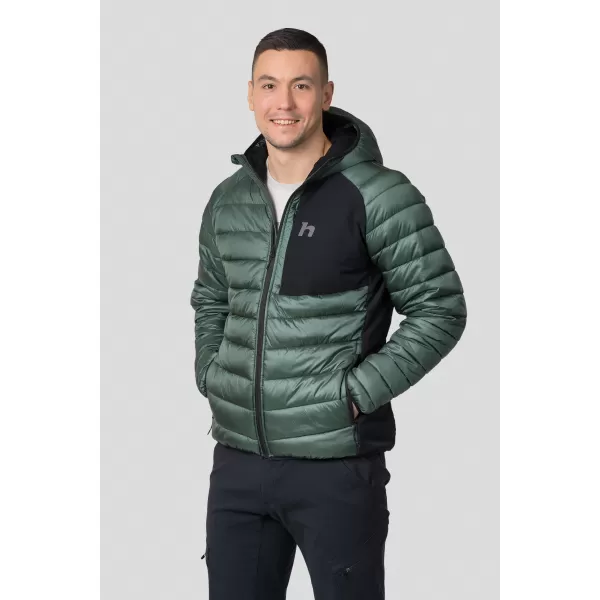  Мъжко яке HANNAH REVEL HOODY ТЪМНА ГОРА/АНТРАЦИТ 
