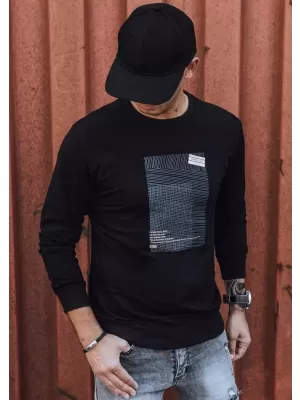 Мъжки суичър DSTREET BX5353 ЧЕРНО