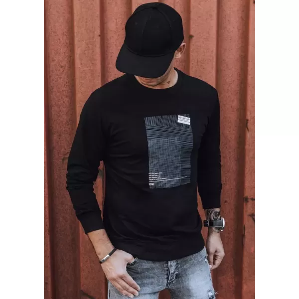  Мъжки суичър DSTREET BX5353 ЧЕРНО 