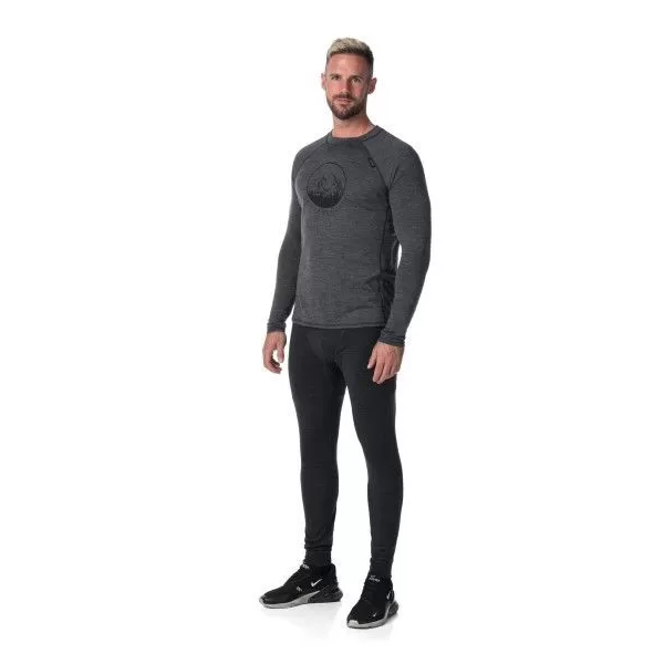  Мъжко термо бельо KILPI MAVORA TOP-M SM0505KI ТЪМНО СИВО 