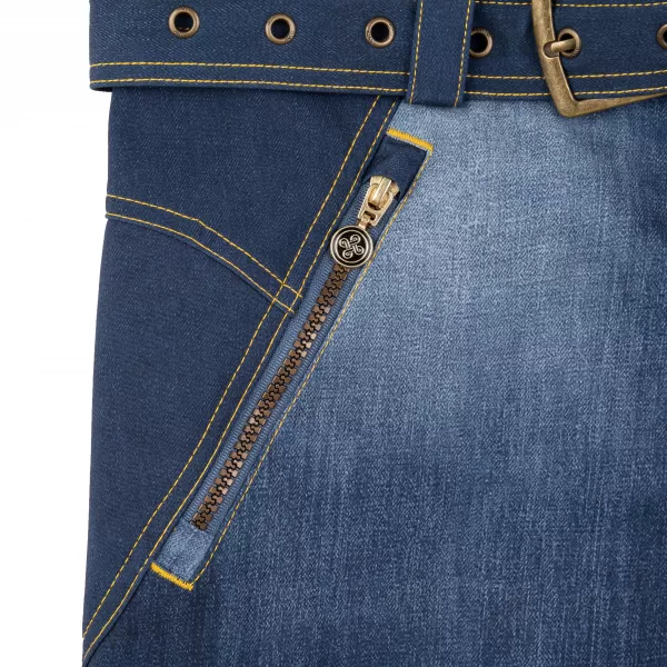  Дамски софтшел панталон KILPI JEANSO-W SL0409KI СИНЬО 