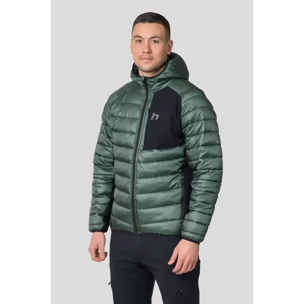  Мъжко яке HANNAH REVEL HOODY ТЪМНА ГОРА/АНТРАЦИТ 