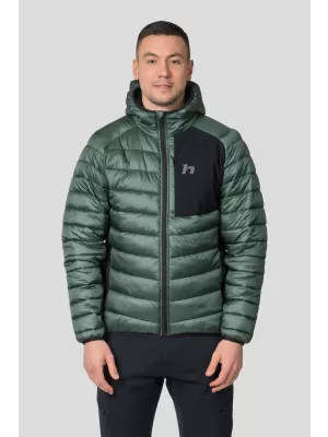 Мъжко яке HANNAH REVEL HOODY ТЪМНА ГОРА/АНТРАЦИТ