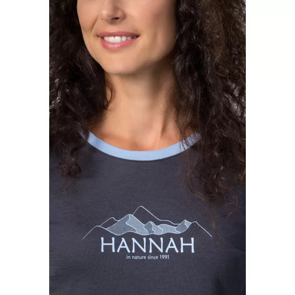  Дамска тениска HANNAH LESLIE АСФАЛТ/АНГЕЛСКИ ВОДОПАД 