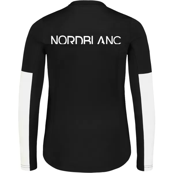 Дамска функционална тениска NORDBLANC VIVACIOUS NBSFL7648 КРИСТАЛНО ЧЕРЕН 