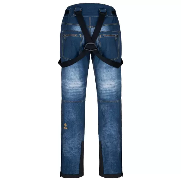  Мъжки софтшел панталон KILPI JEANSO-M SM0408KI ТЪМНО СИНЬО 