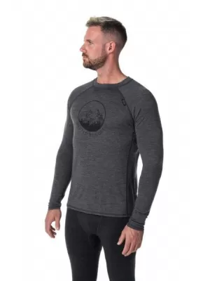 Мъжко термо бельо KILPI MAVORA TOP-M SM0505KI ТЪМНО СИВО