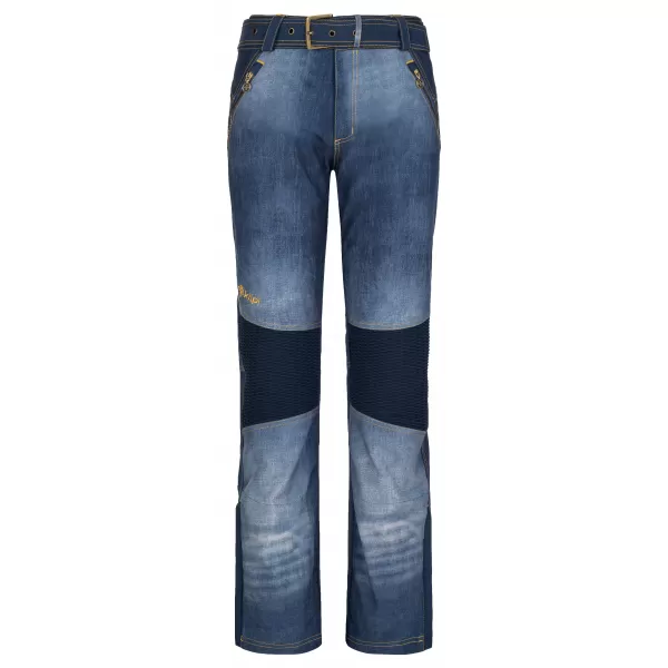  Дамски софтшел панталон KILPI JEANSO-W SL0409KI СИНЬО 