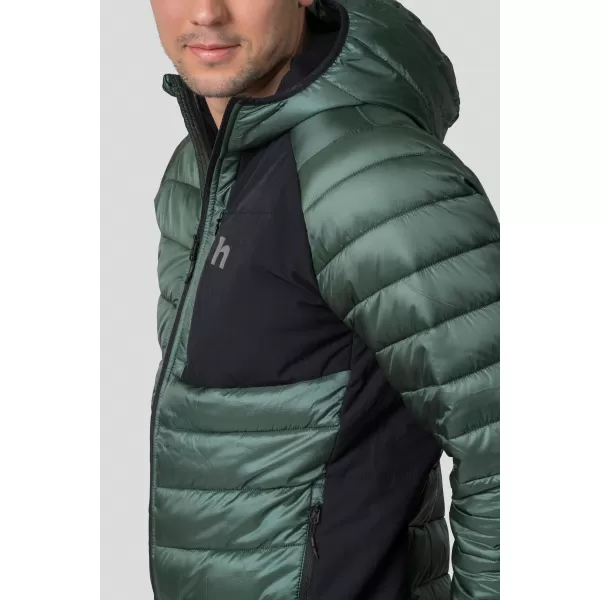  Мъжко яке HANNAH REVEL HOODY ТЪМНА ГОРА/АНТРАЦИТ 