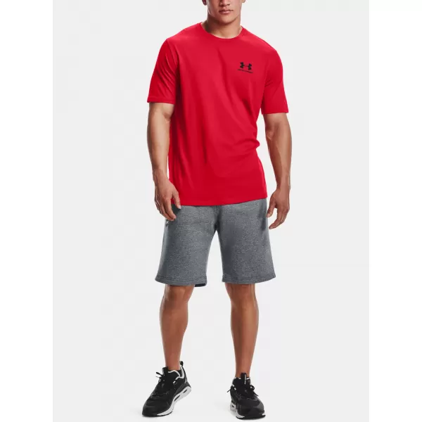  Мъжка тениска UNDER ARMOUR SPORTSTYLE LEFT CHEST SS 1326799-600 ЧЕРВЕНО 