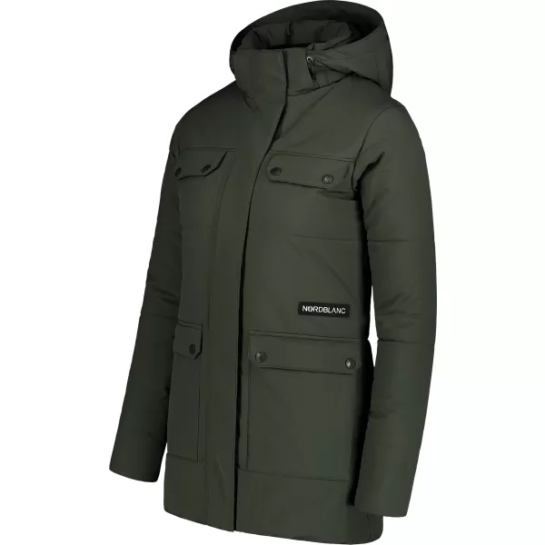  Дамско зимно палто NORDBLANC NIPPY NBWJL7726 ТЪМНО ЗЕЛЕНО 
