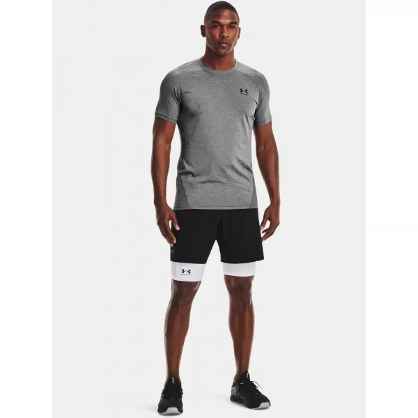  Мъжки компресионни шорти UNDER ARMOUR HG ARMOUR LNG SHORTS 1361602-100 БЯЛО 