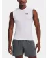 Мъжки компресионен потник UNDER ARMOUR HG ARMOUR COMP SL 1361522-100 БЯЛО