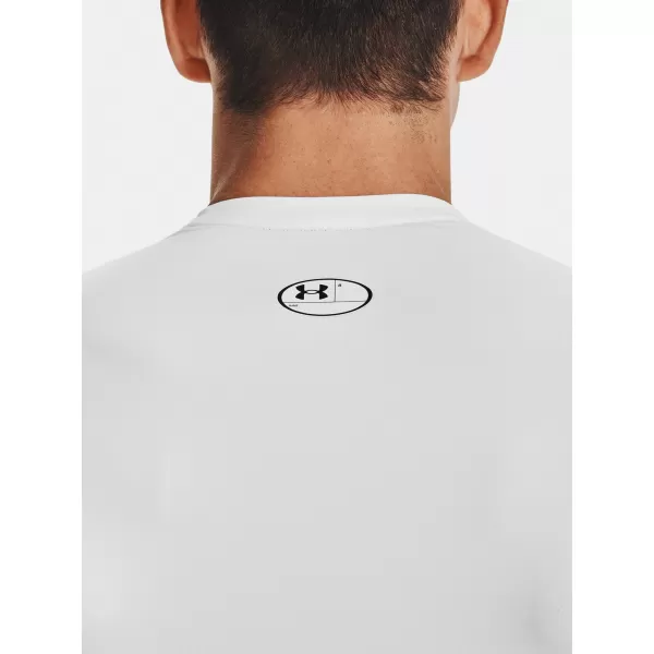  Мъжка компресионна риза UNDER ARMOUR HG ARMOUR COMP SS 1361518-100 БЯЛО 