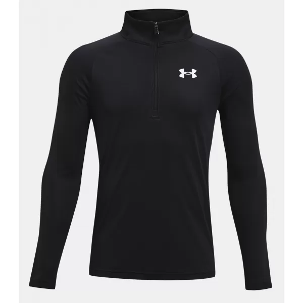  Момчешка тениска UNDER ARMOUR TECH 2.0 1/2 ZIP 1363286-001 ЧЕРЕН 