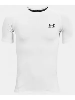 Момчешка тениска UNDER ARMOUR HG ARMOUR SS 1361723-100 БЯЛО