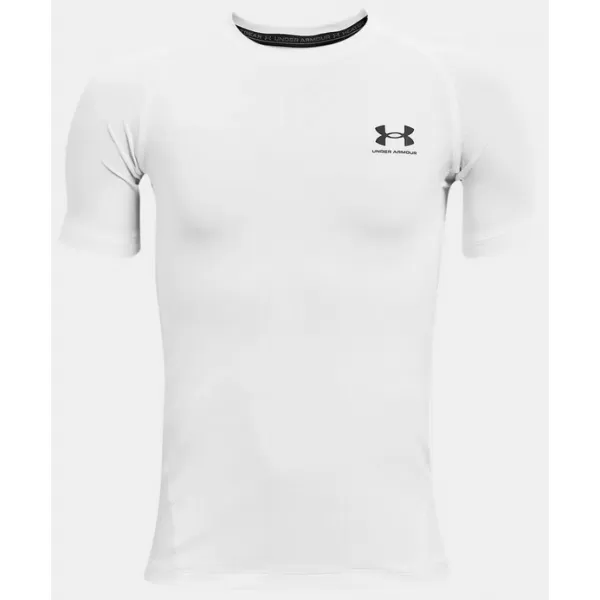  Момчешка тениска UNDER ARMOUR HG ARMOUR SS 1361723-100 БЯЛО 