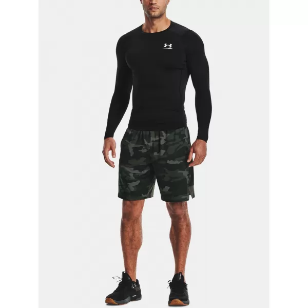  Мъжка компресионна риза UNDER ARMOUR HG ARMOUR COMP LS 1361524-001 ЧЕРЕН 