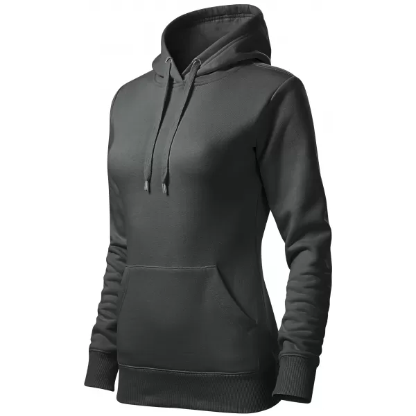  Дамски суичър MALFINI CAPE 414 ТЪМЕН ШИСТИ 