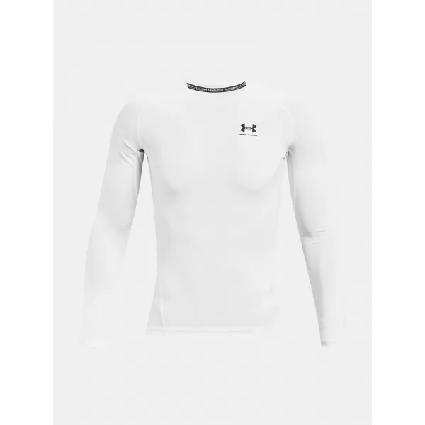  Мъжка компресионна риза UNDER ARMOUR HG ARMOUR COMP LS 1361524-100 БЯЛО 