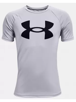Момчешка тениска UNDER ARMOUR TECH BIG LOGO SS 1363283-011 СИВО