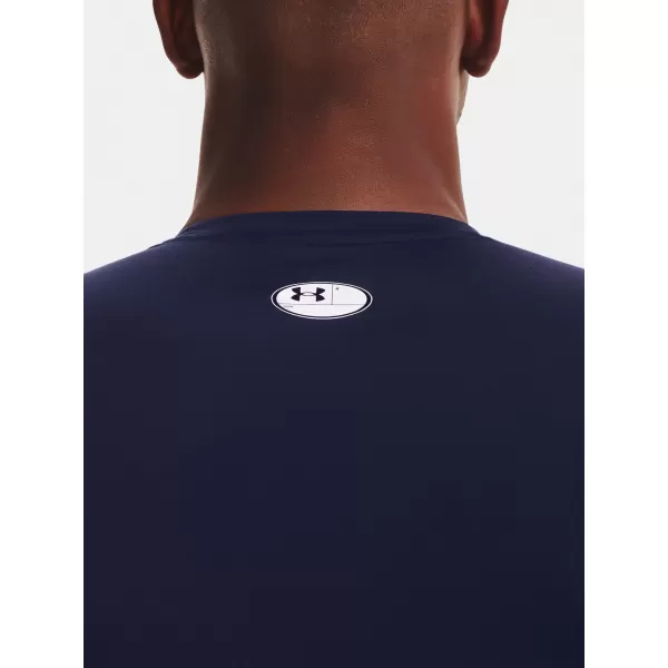  Мъжка компресионна риза UNDER ARMOUR HG ARMOUR COMP SS 1361518-410 СИНЬО 