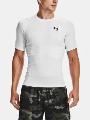Мъжка компресионна риза UNDER ARMOUR HG ARMOUR COMP SS 1361518-100 БЯЛО