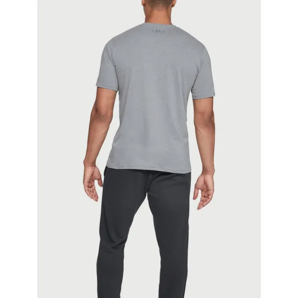  Мъжка тениска UNDER ARMOUR BOXED SPORTSTYLE SS 1329581-035 СИВО 