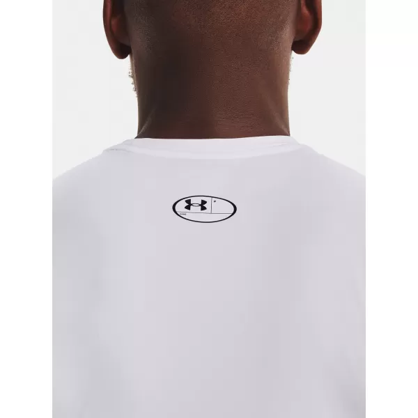  Мъжки компресионен потник UNDER ARMOUR HG ARMOUR COMP SL 1361522-100 БЯЛО 