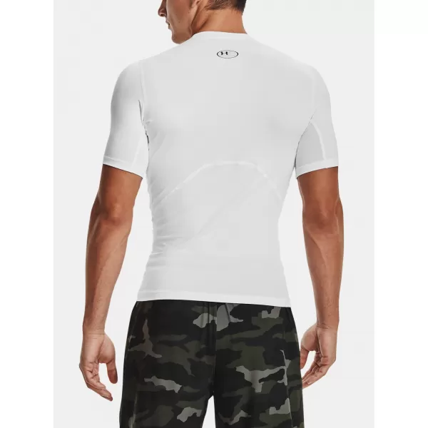  Мъжка компресионна риза UNDER ARMOUR HG ARMOUR COMP SS 1361518-100 БЯЛО 