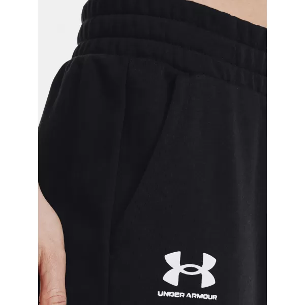  Дамски спортен панталон UNDER ARMOUR RIVAL FLEECE JOGGERS 1356416-001 ЧЕРЕН 